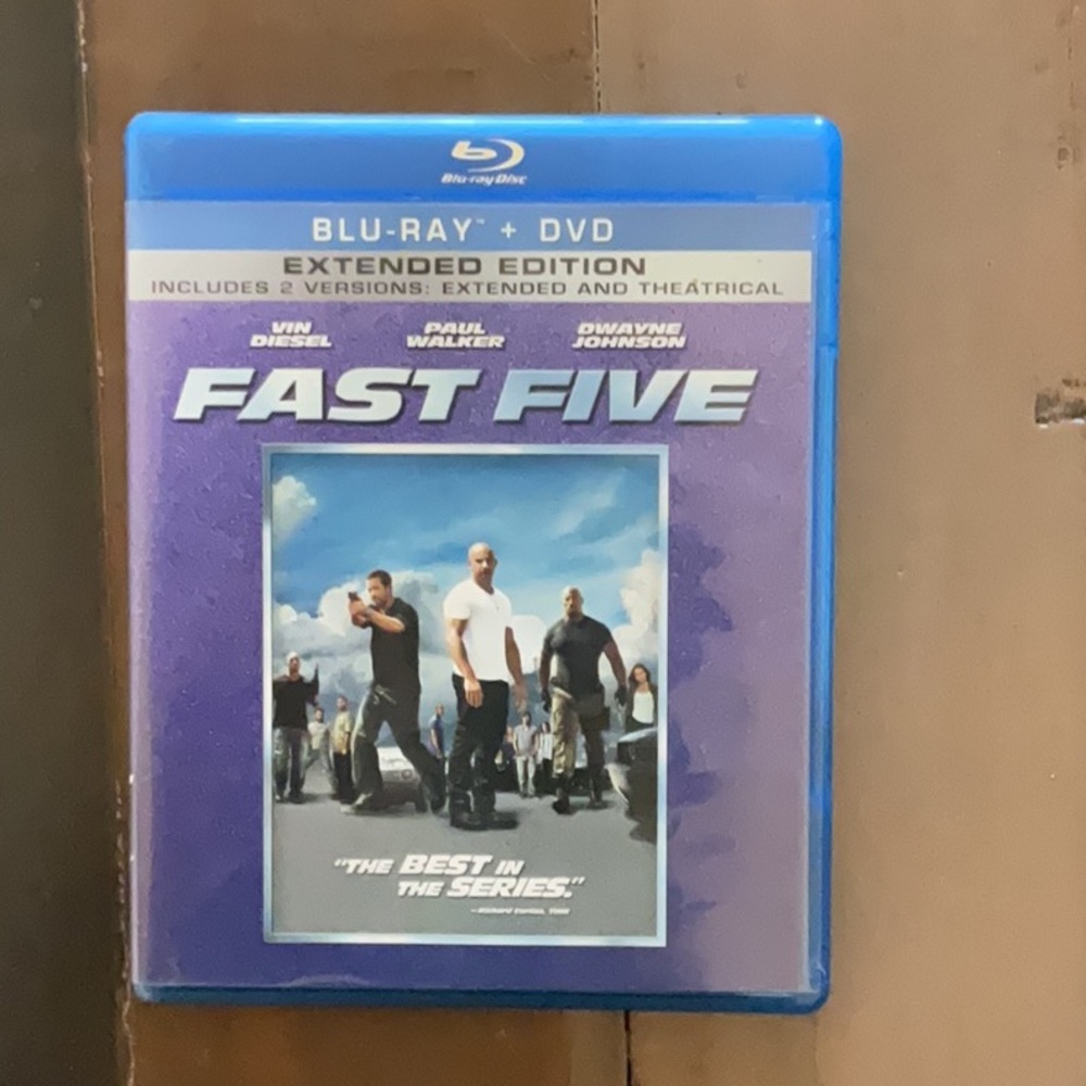 Fast Five Blu-ray + DVD Extended Edition